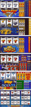 Lotsof 777 themed slots to chose from at Microgaming Casinos