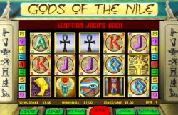 Gods of the Nile - an entertaining 5-reel slot - visit Premierbet to play for free or for real money