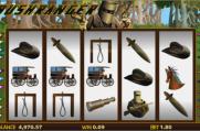 NEW: Bush Ranger slots game - you get to hold up a wagon for bonus prizes...